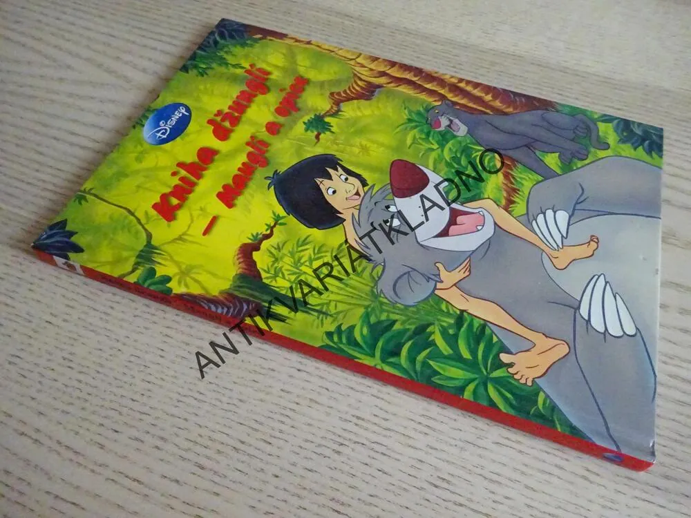 KNIHA DŽUNGLÍ - MAUGLÍ A OPICE, WALT DISNEY, **an