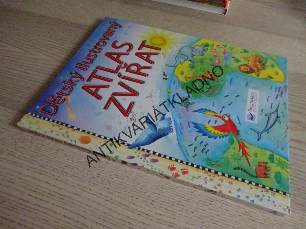 DĚTSKÝ ILUSTROVANÝ ATLAS ZVÍŘAT, **an