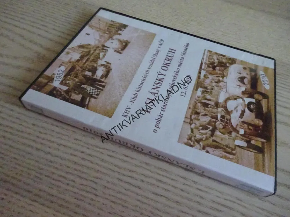 I. SLÁNSKÝ OKRUH O POHÁR STAROSTY KRÁLOVSKÉHO MĚSTA SLANÉHO, DVD MÍSTOPIS