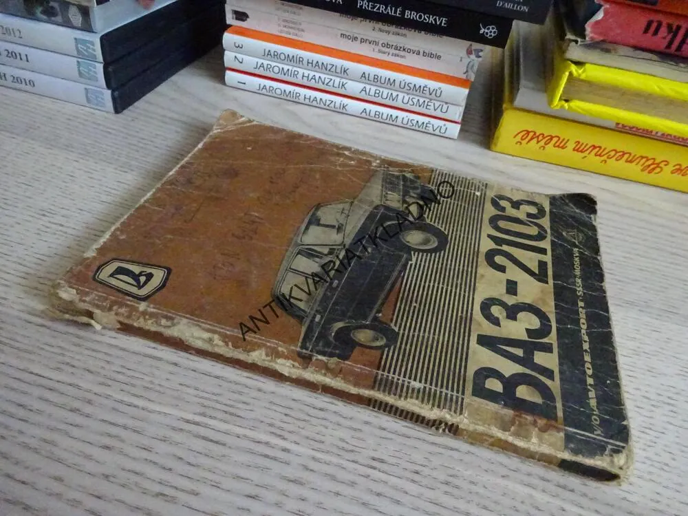 BA3-2103, NÁVOD K PROVOZU A OBSLUZE, AUTO, AUTOMOBIL, **an