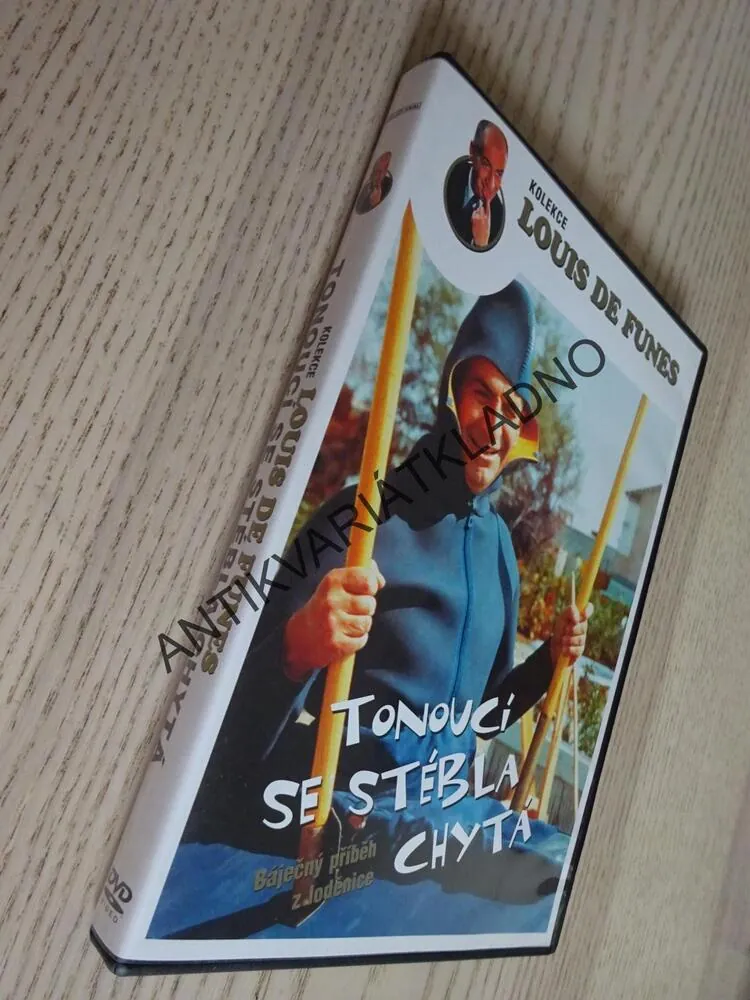 TONOUCÍ SE STÉBLA CHYTÁ, DVD FILM