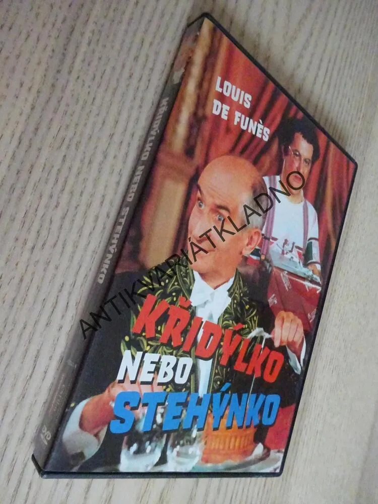 KŘIDÝLKO NEBO STEHÝNKO, DVD FILM