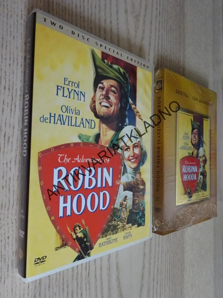 DOBRODRUŽSTVÍ ROBINA HOODA, DVD FILM
