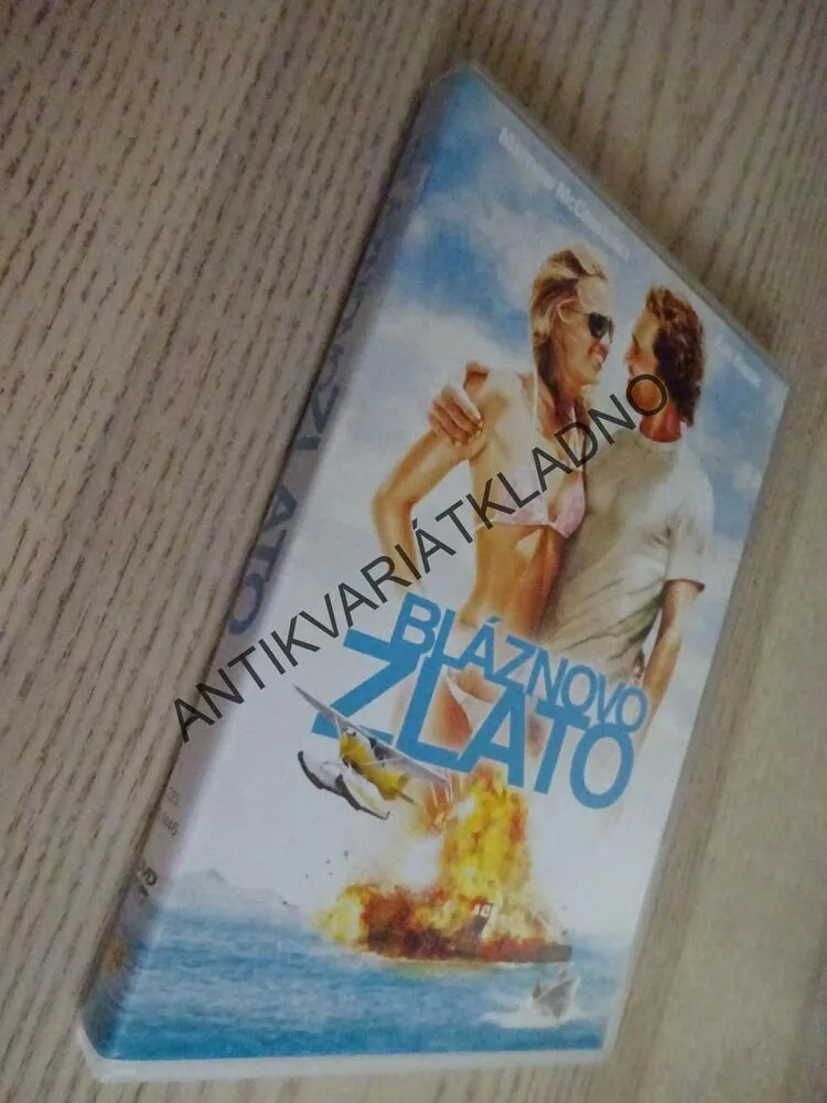 BLÁZNOVO ZLATO, DVD FILM 