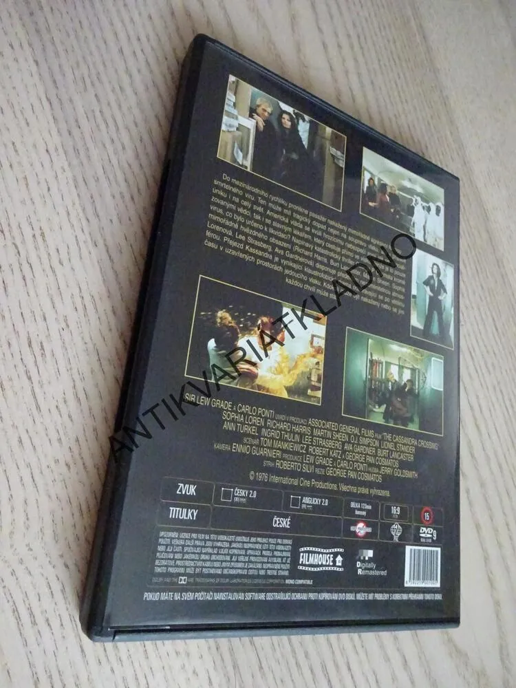 PŘEJEZD KASSANDRA, DVD FILM