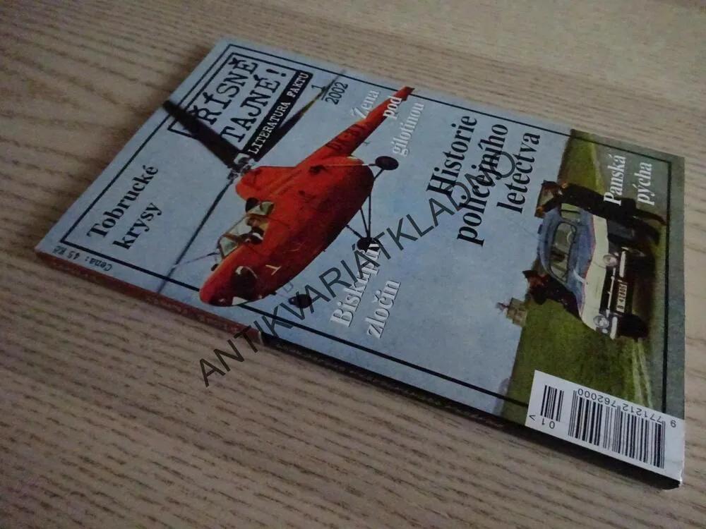 PŘÍSNĚ TAJNÉ!, 1/2002, HISTORIE POLICEJNÍHO LETECTVA, **an