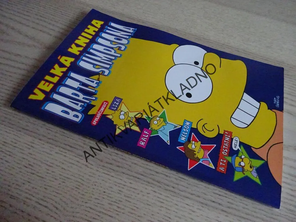 VELKÁ KNIHA BARTA SIMPSONA, SIMPSONOVI, **an