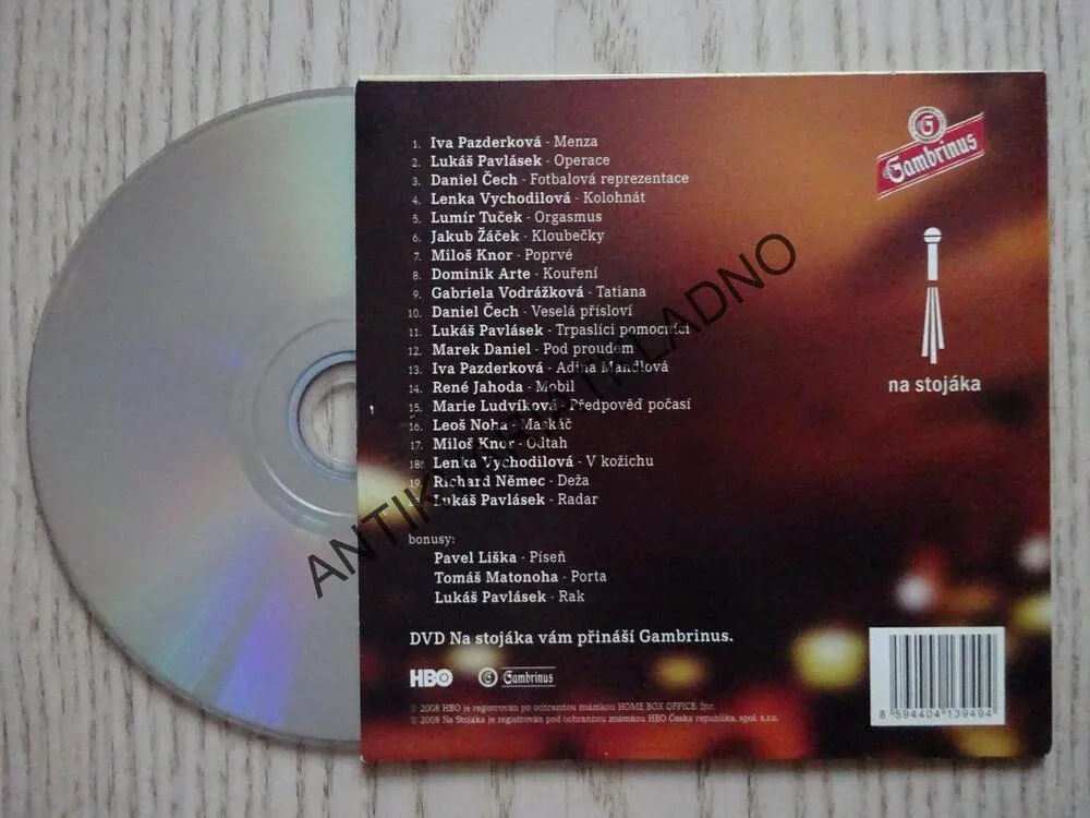 VÁNOCE NA STOJÁKA, DVD HUMOR