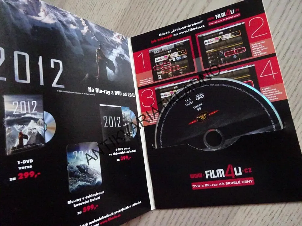 ZUŘÍCÍ BÝK, DVD FILM