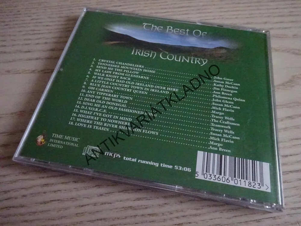 THE BEST OF IRISH COUNTRY, CD HUDBA