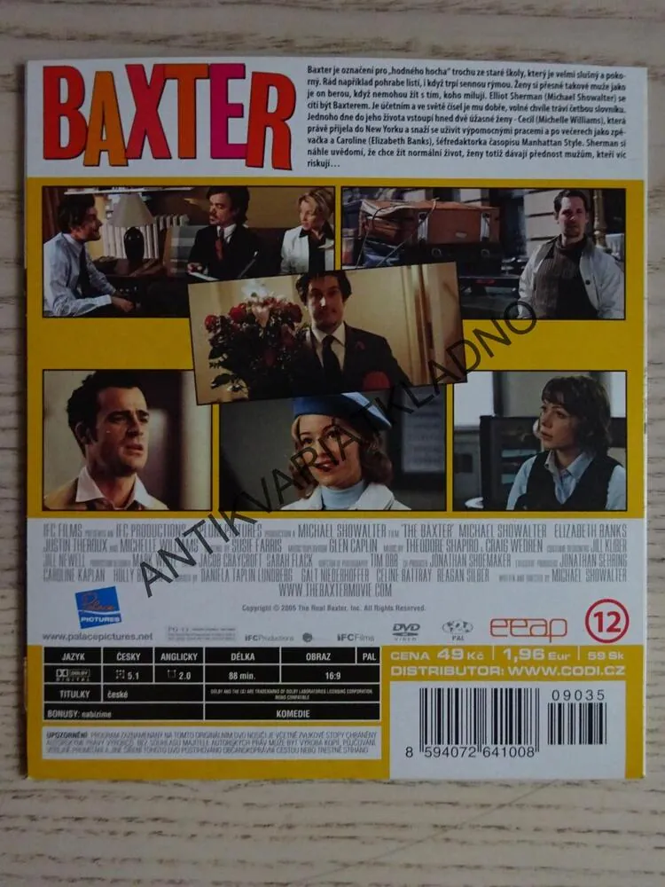BAXTER, DVD FILM