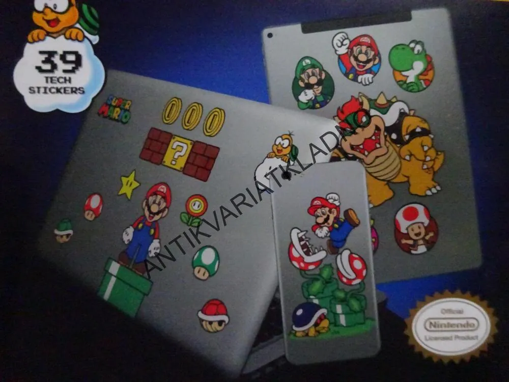 SAMOLEPKY SUPER MARIO