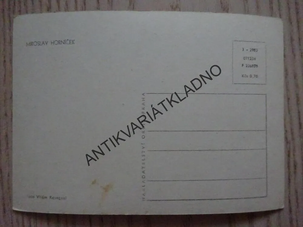 HORNÍČEK MIROSLAV