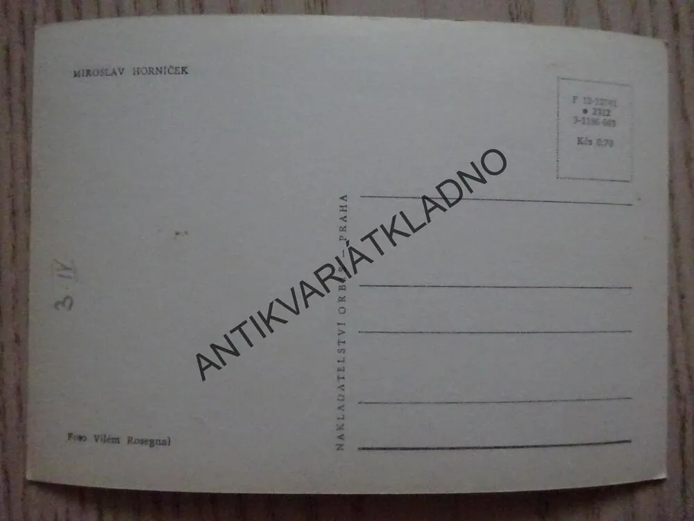 HORNÍČEK MIROSLAV