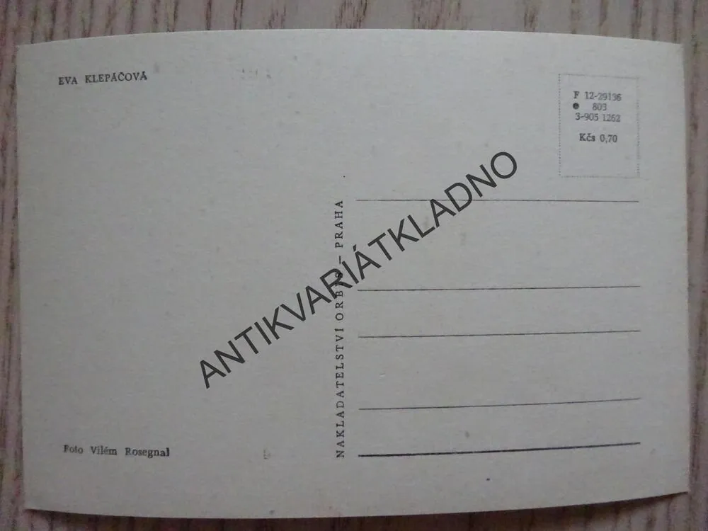 KLEPÁČOVÁ EVA