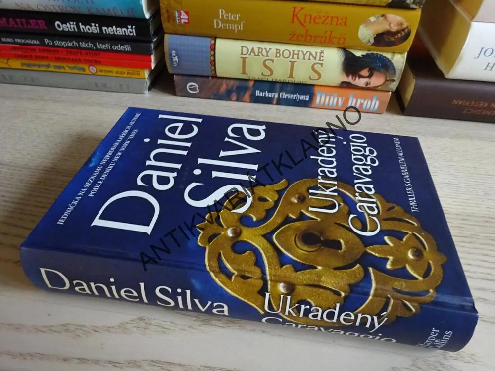 UKRADENÝ CARVAGGIO, DANIEL SILVA, **an