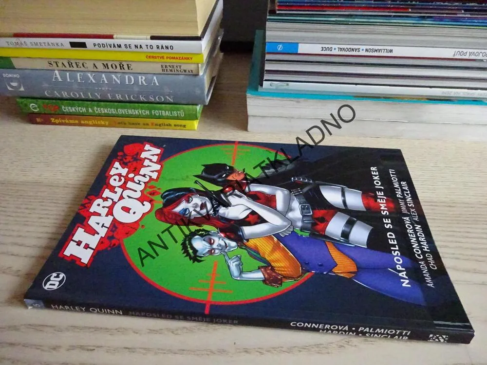 HARLEY QUINN, NAPOSLED SE SMĚJE JOKER, KOMIKS DC COMICS, **an