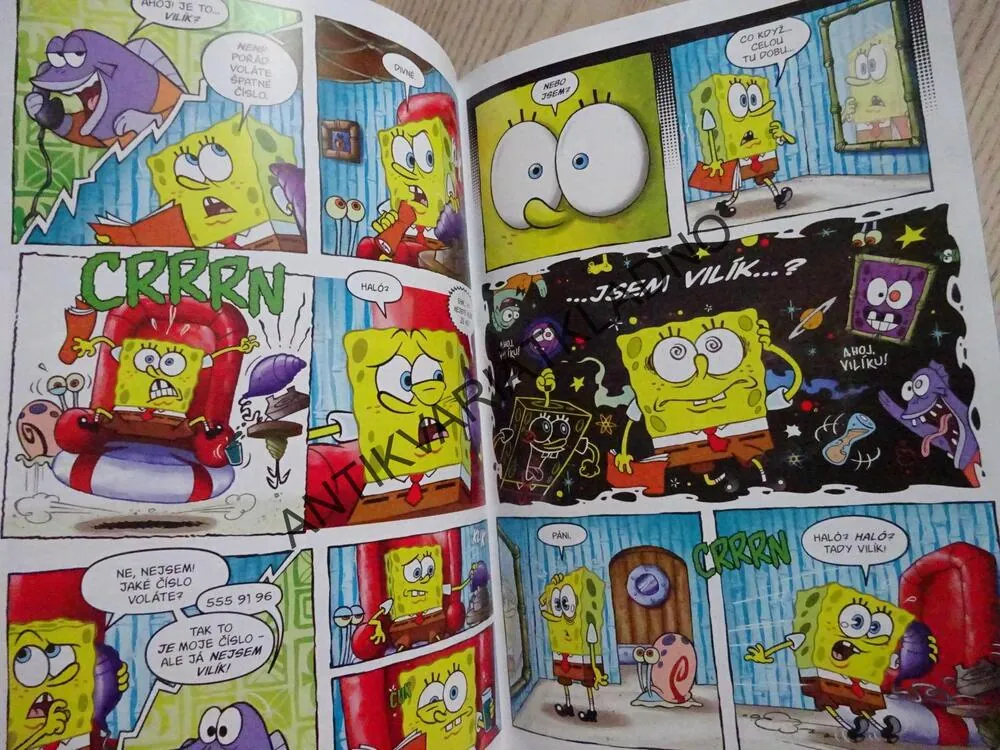 KOMIKS SPONGEBOB, KONEČNĚ JE VENKU!, 3/2022