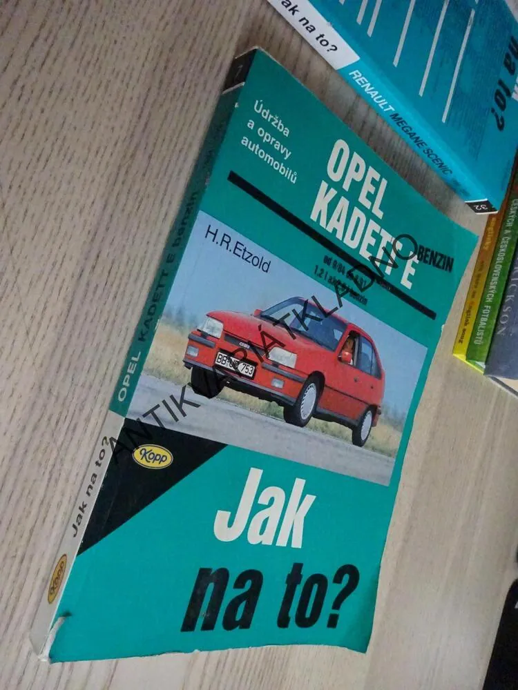 OPEL KADETT E, OD 9/84 DO 8/91, ETZOLD, **an