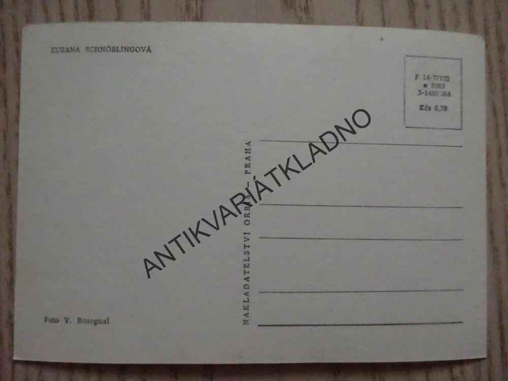 SCHNÖBLINGOVÁ ZUZANA 