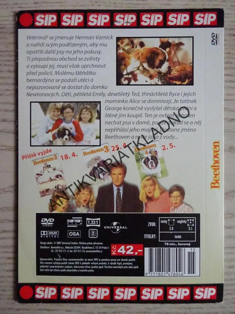 BEETHOVEN, DVD FILM