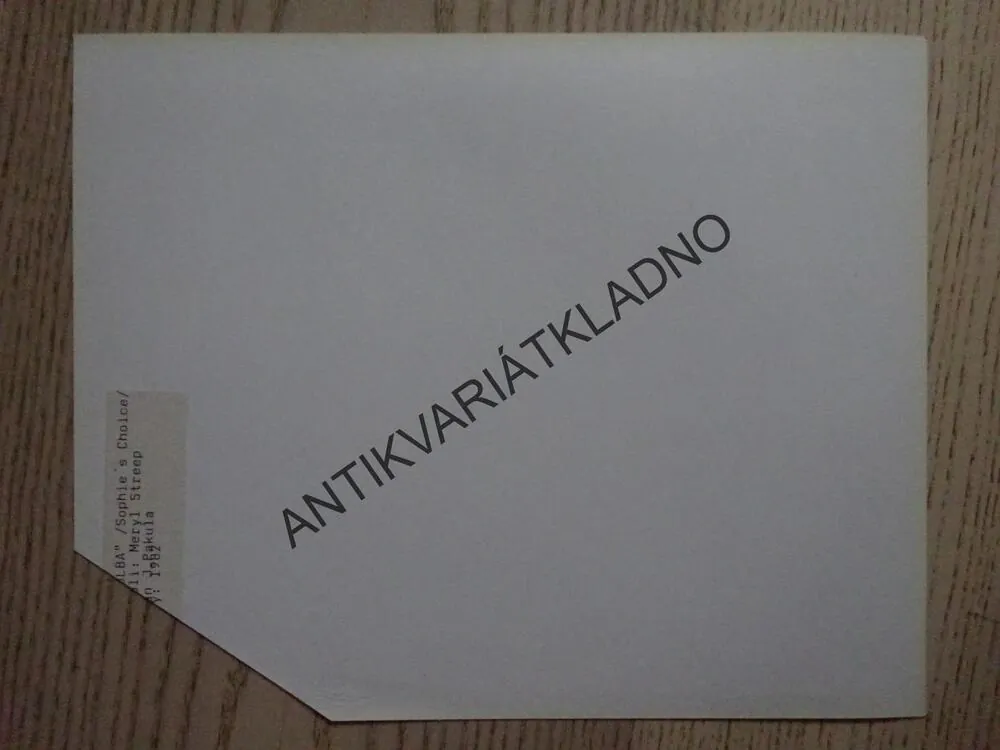 SOPHIINA VOLBA, MERYL STREEP, FOTOSKA FILM USA