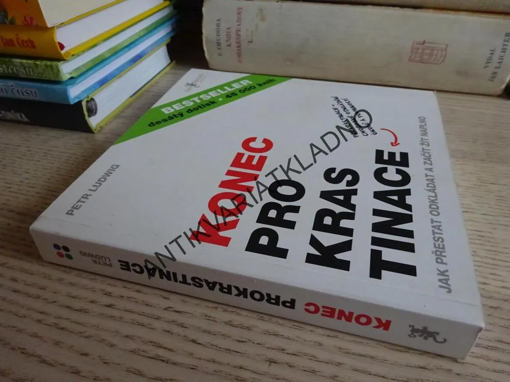 KONEC PROKRASTINACE, PETR LUDWIG, BESTSELLER, **an