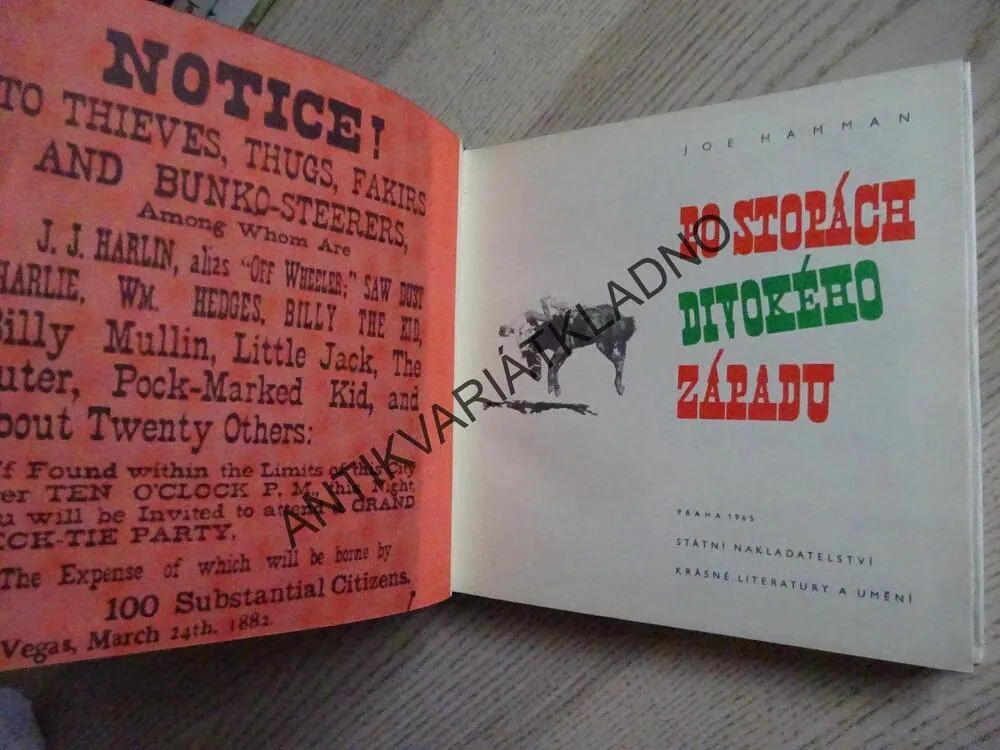 PO STOPÁCH DIVOKÉHO ZÁPADU, JOE HAMMAN, **an