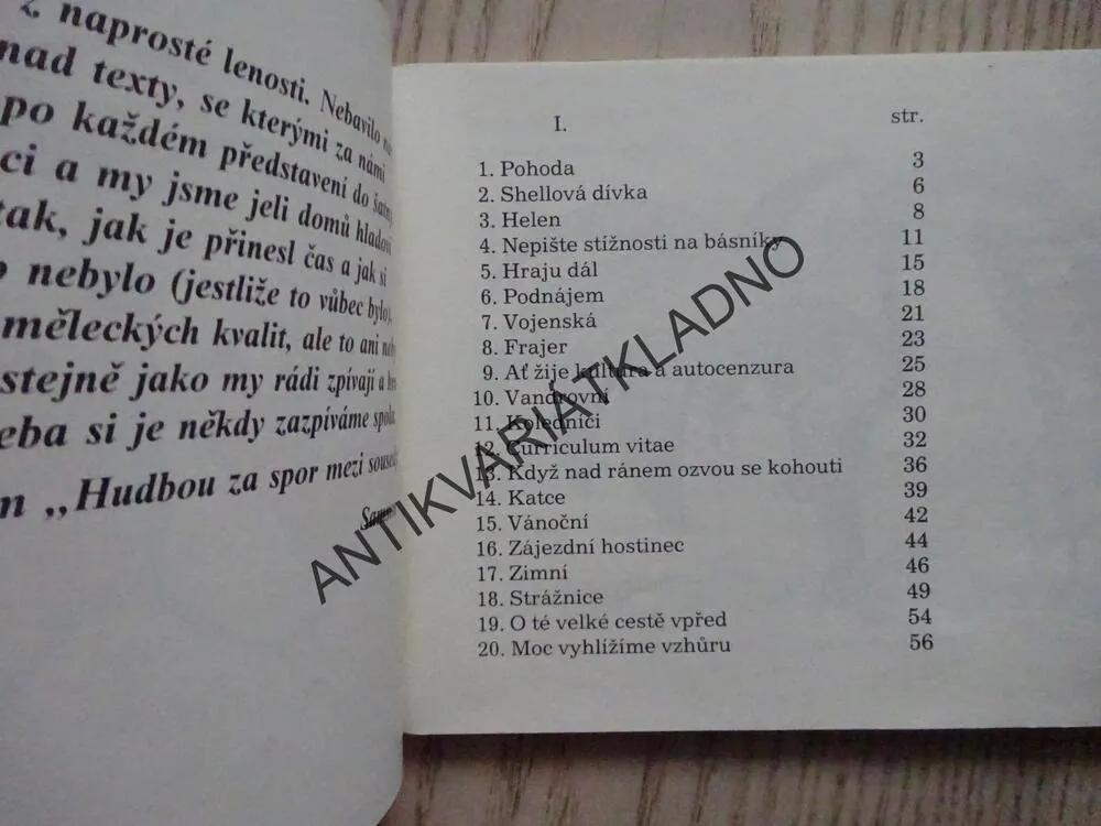 PÍSNIČKY JAROSLAVA SAMSONA LENKA I.