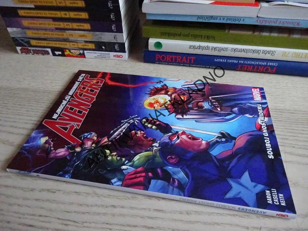 AVENGERS, SOUBOJ GHOST RIDERŮ, KOMIKS MARVEL, **an