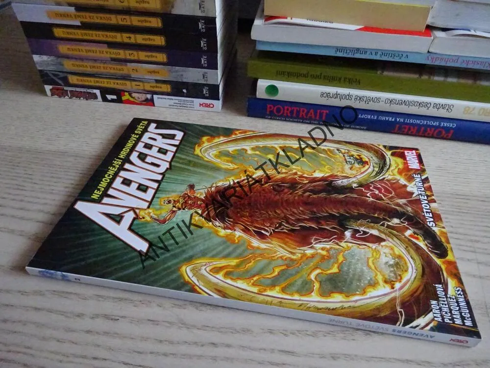 AVENGERS, SVĚTOVÉ TURNÉ, KOMIKS MARVEL, **an