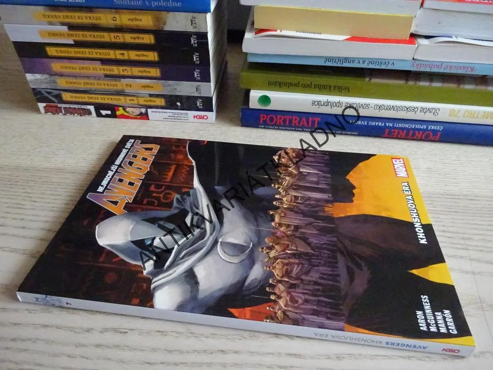 AVENGERS, KHONSHUOVA ÉRA, KOMIKS MARVEL, **an