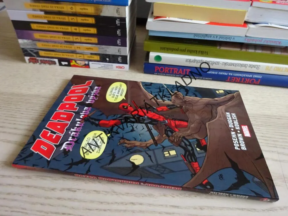 DEADPOOL, DRÁKULOVA VÝZVA, KOMIKS MARVEL, **an