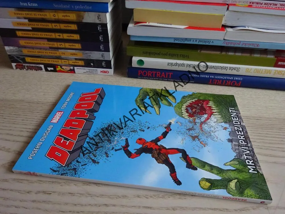 DEADPOOL, MRTVÍ PREZIDENTI, KOMIKS MARVEL, **an