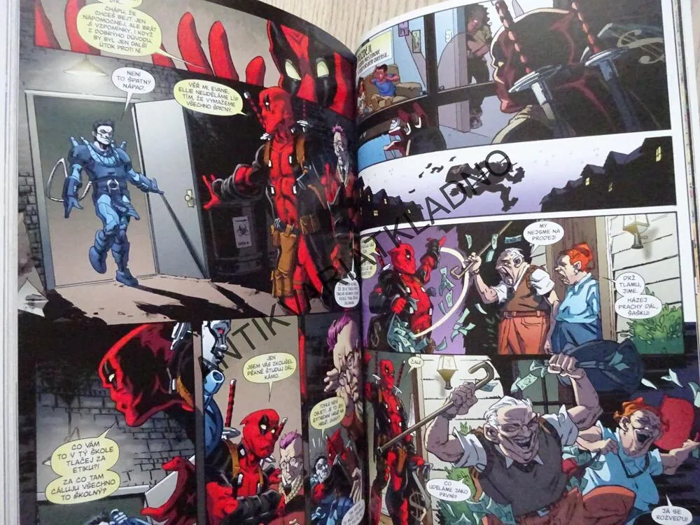 DEADPOOL, PRVOTNÍ HŘÍCH, KOMIKS MARVEL, **an