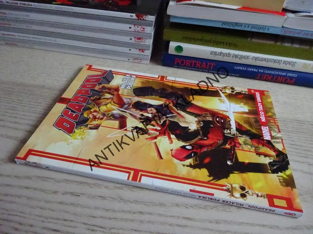 DEADPOOL, NĚCO TADY SMRDÍ, KOMIKS MARVEL, **an