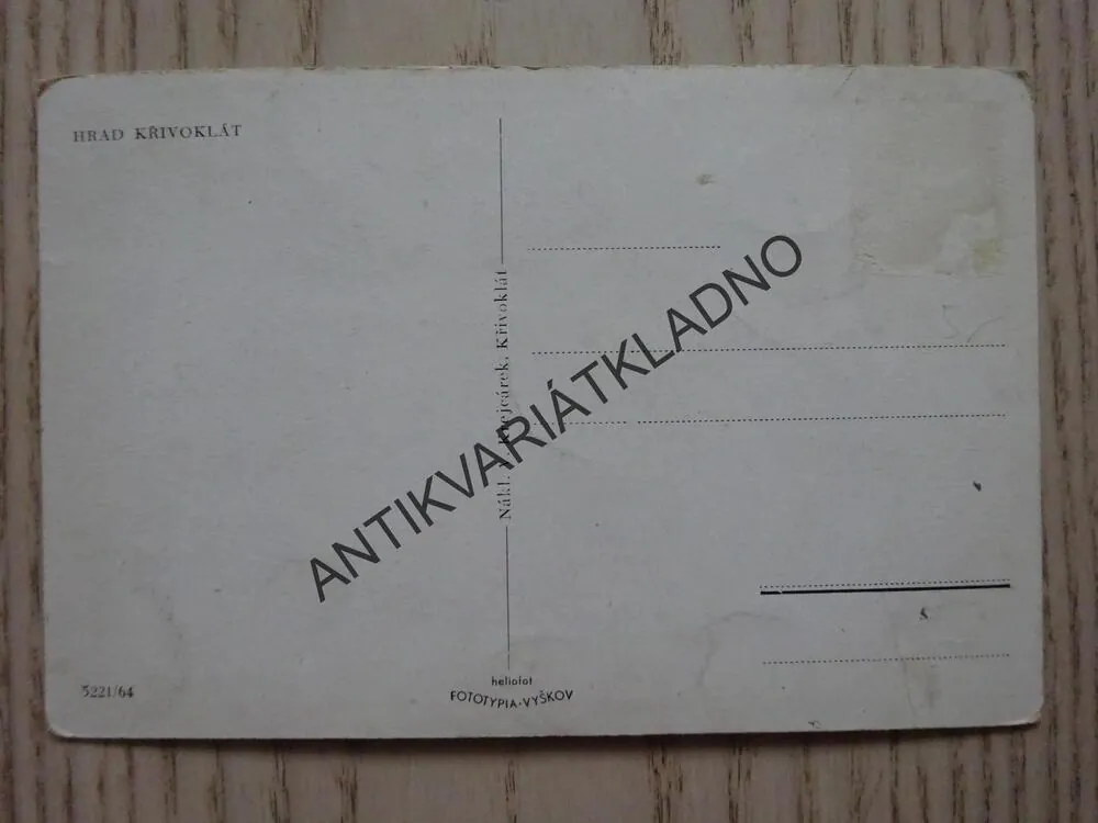 HRAD KŘIVOKLÁT, OKRES RAKOVNÍK