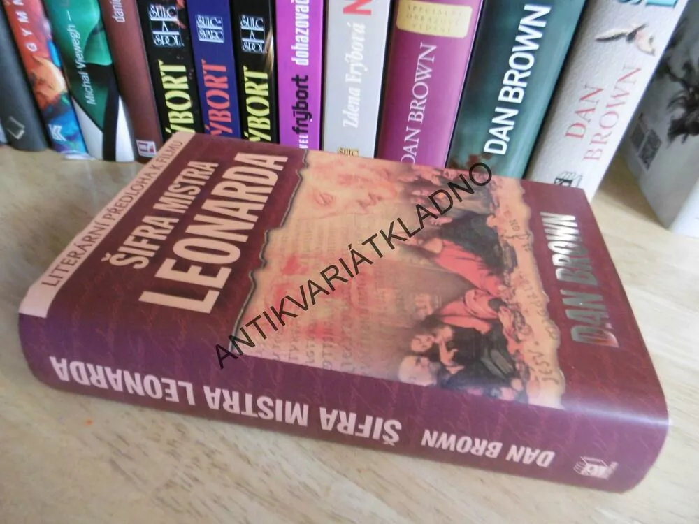 ŠIFRA MISTRA LEONARDA, DAN BROWN, **an