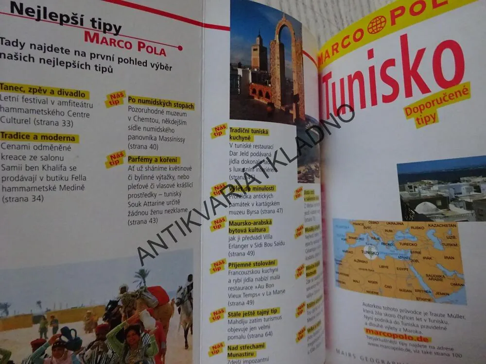 TUNISKO, **an