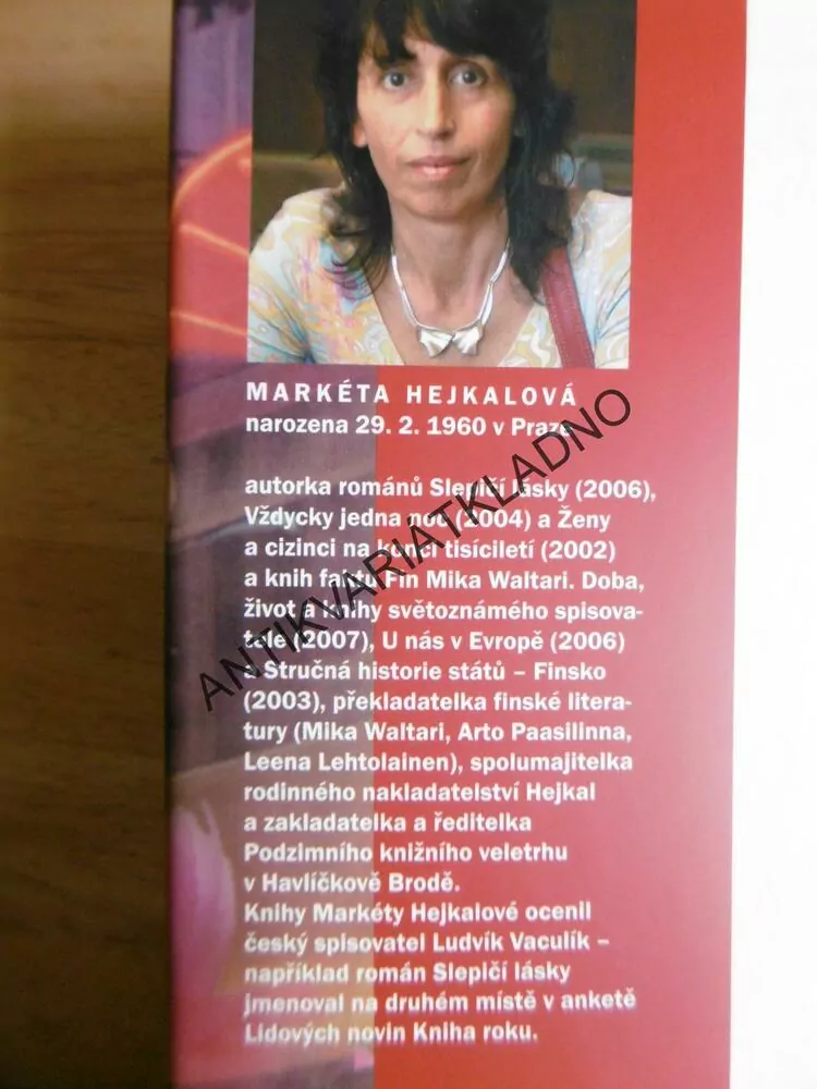 KOUZELNÍK Z PEKINGU, MARKÉTA HEJKALOVÁ, **an