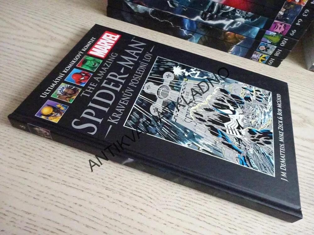 THE AMAZING SPIDER-MAN, SPIDERMAN, KRAVENŮV POSLEDNÍ LOV, KOMIKS MARVEL 8, **an
