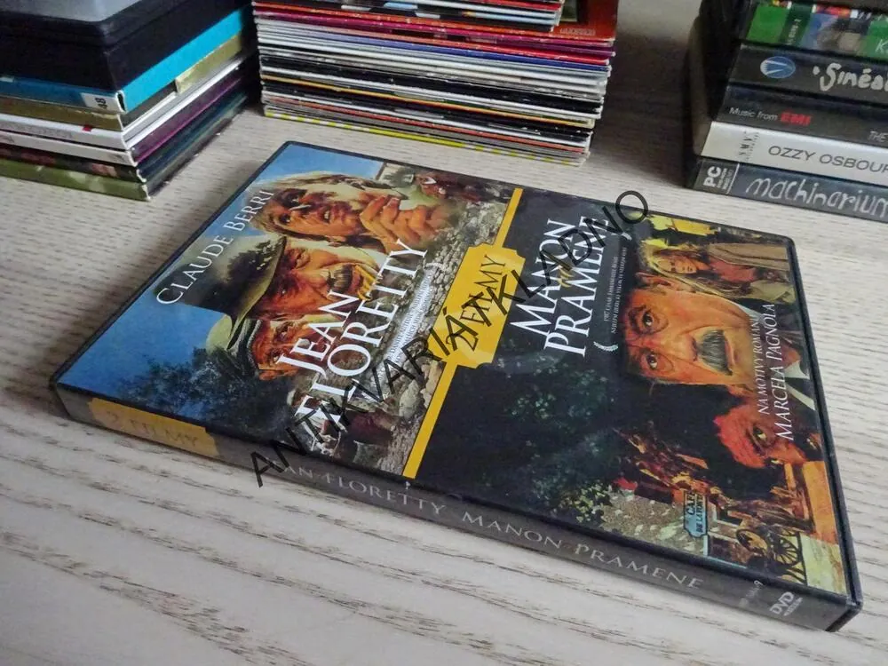 JEAN FLORETTY, MANON OD PRAMENE, DVD FILM