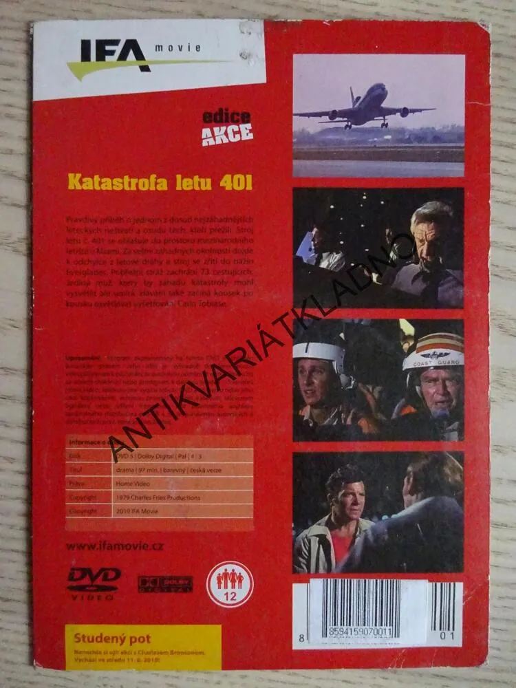 KATASTROFA LETU 401, DVD FILM