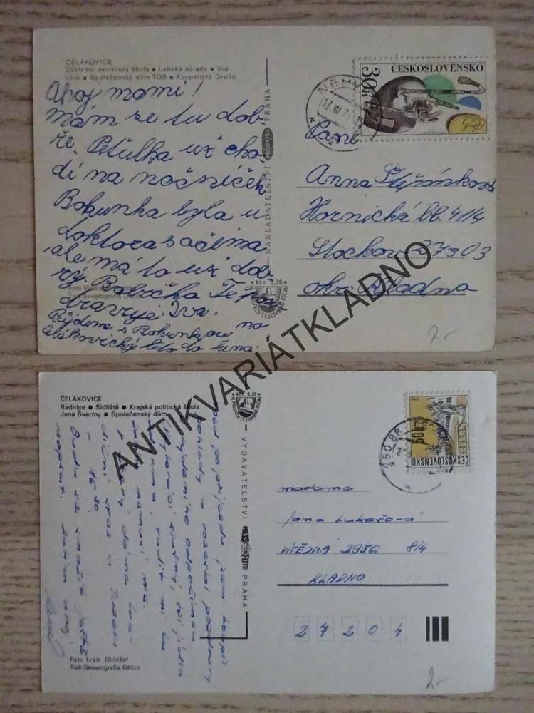 ČELÁKOVICE, OKRES PRAHA-VÝCHOD, 2 KUSY