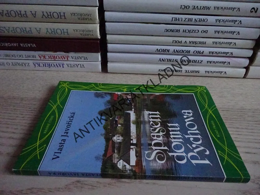 SPASENÍ DOMU PÝCHOVA, VLASTA JAVOŘICKÁ, **an