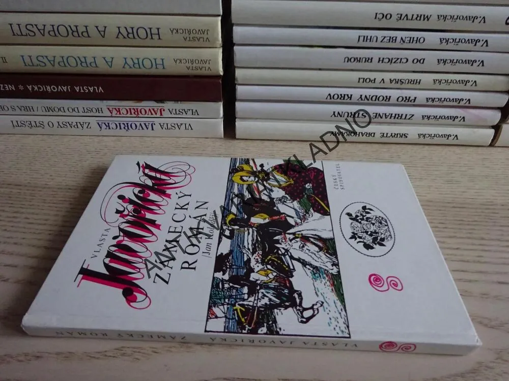 ZÁMECKÝ ROMÁN (JAN KOLODĚJ), VLASTA JAVOŘICKÁ, **an