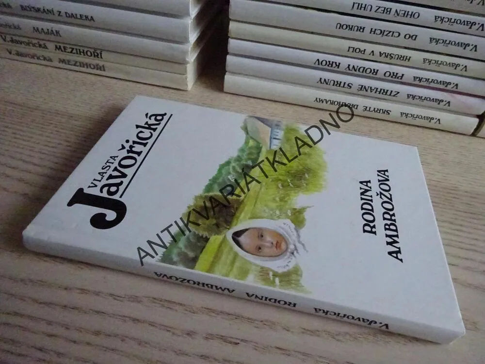 RODINA AMBROŽOVA, VLASTA JAVOŘICKÁ, **an