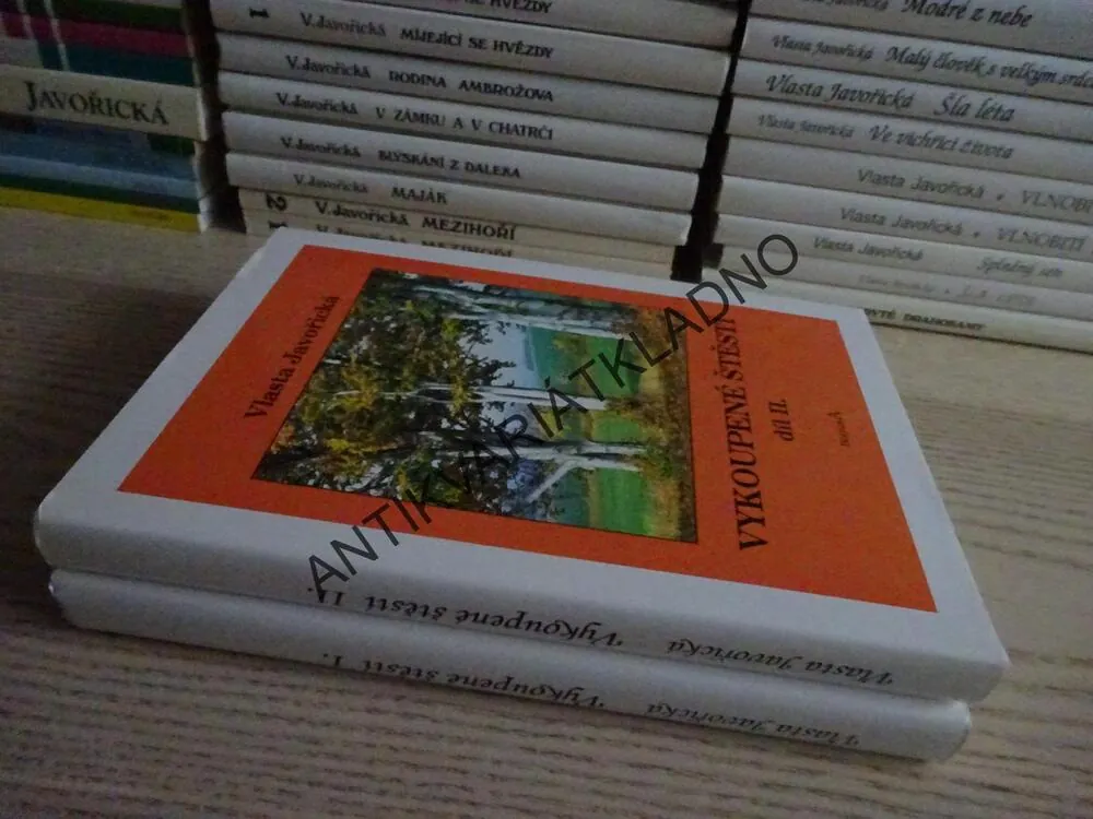 VYKOUPENÉ ŠTĚSTÍ, 1-2, VLASTA JAVOŘICKÁ, **an
