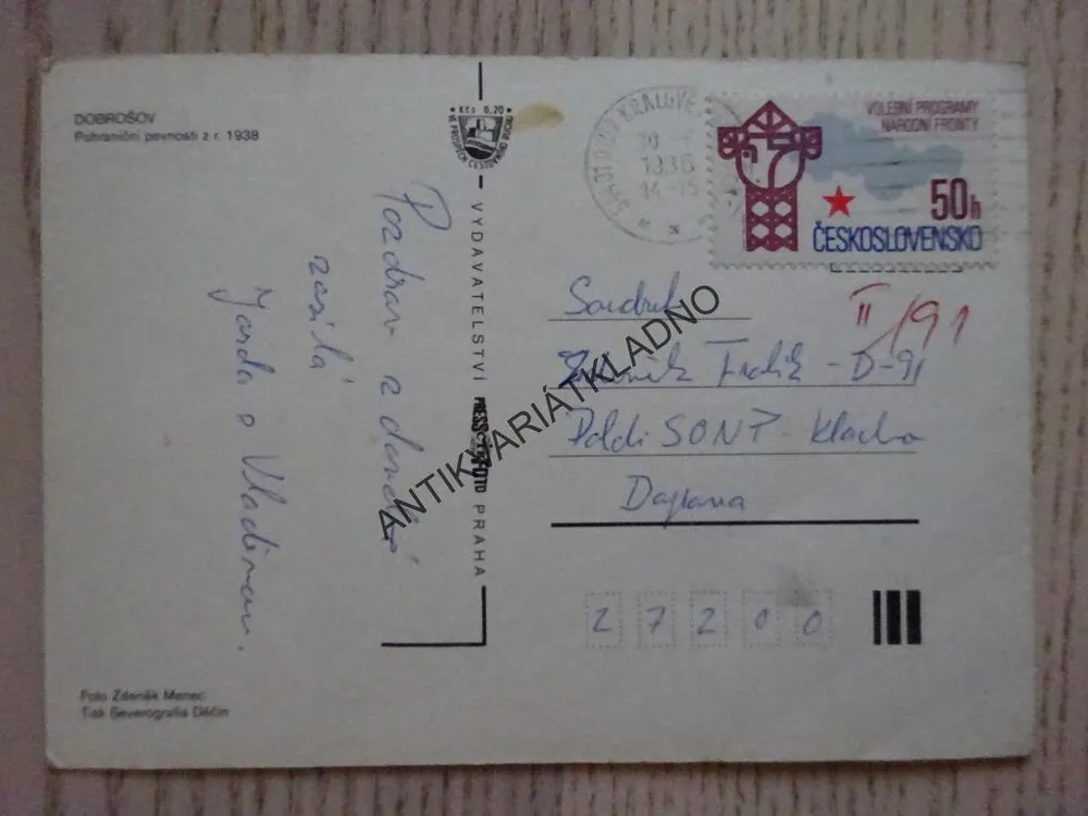 DOBROŠOV, OKRES PÍSEK