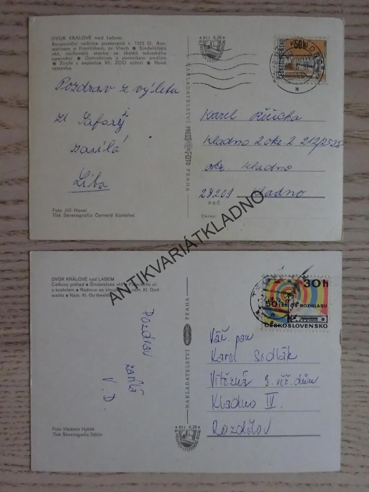 DVŮR KRÁLOVÉ NAD LABEM, OKRES TRUTNOV, 2 KUSY